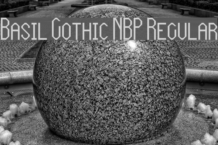 Basil Gothic NBP Regular Example 3