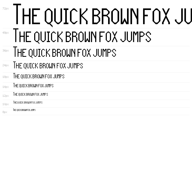 Basil Gothic NBP Regular Waterfall