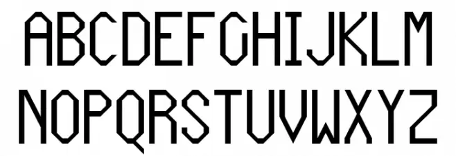 Basil Gothic NBP Regular Font LOWERCASE