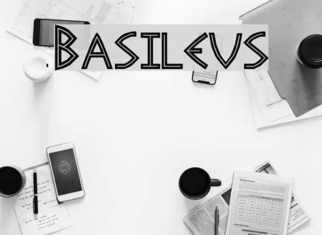 Basileus フォント examples