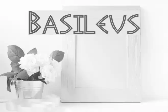 Basileus フォント examples