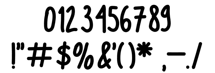 Basileyca Font OTHER CHARS