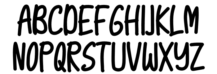Basileyca Font UPPERCASE