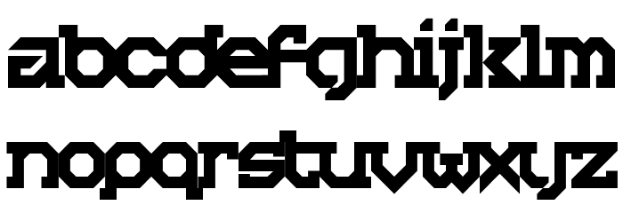 Basilisk Regular Font LOWERCASE
