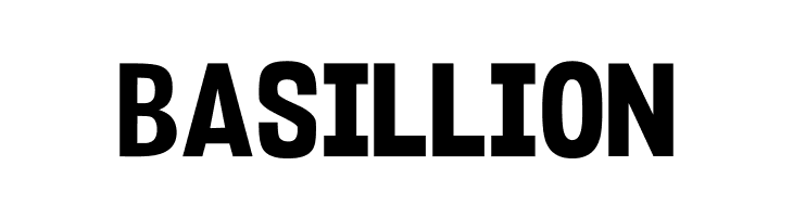 Basillion  フリーフォントのダウンロード