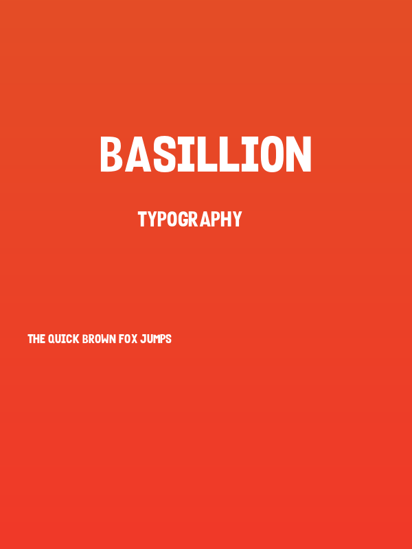 Basillion Poster