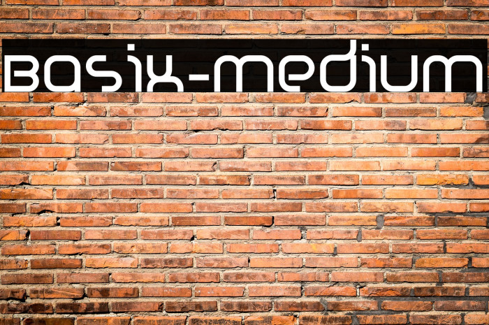 Basix-Medium Font examples