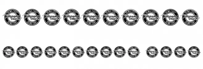 Baskara Demo Font OTHER CHARS