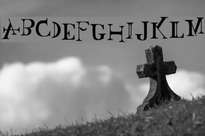 Baskertown Font examples