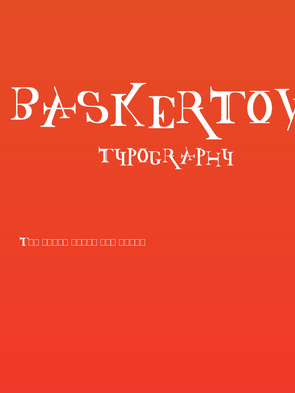 Baskertown Poster