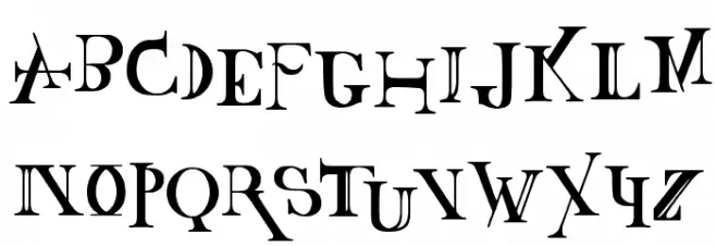 Baskertown Font LOWERCASE