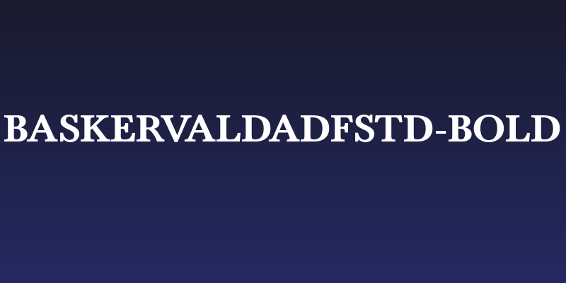 BaskervaldADFStd-Bold Social Header