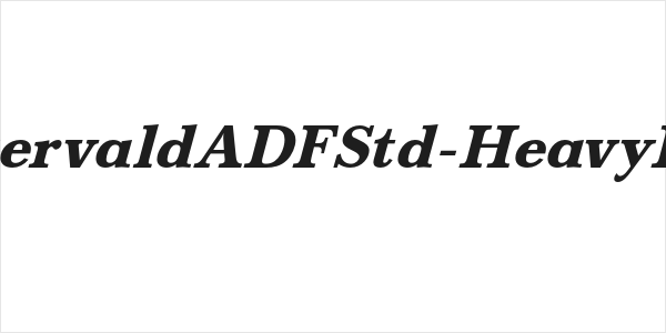 BaskervaldADFStd-HeavyItalic Logo