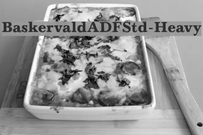 BaskervaldADFStd-Heavy フォント examples