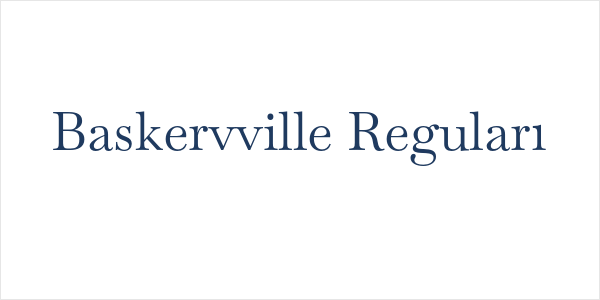 Baskervville Regular1 Logo
