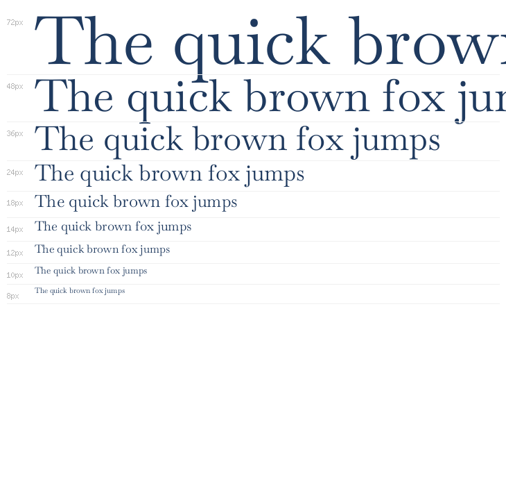 Baskervville SC Regular Waterfall