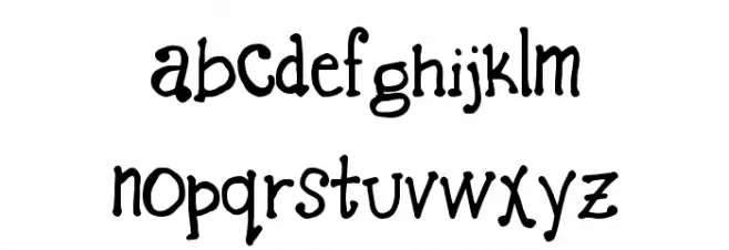 Basket of Candy Font LOWERCASE