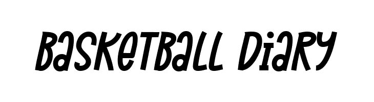 Basketball Diary Font