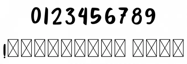 Basketball Font OTHER CHARS