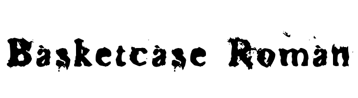 Basketcase Roman फ़ॉन्ट