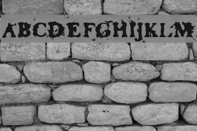 Basketcase Roman フォント examples