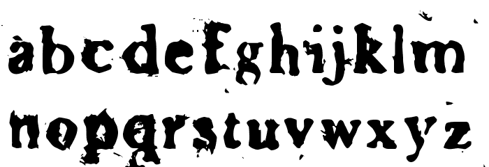 Basketcase Roman Font LOWERCASE