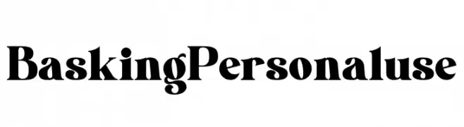 Basking Personal use  font caratteri gratis