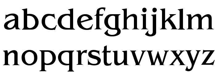 Basque Light Font LOWERCASE
