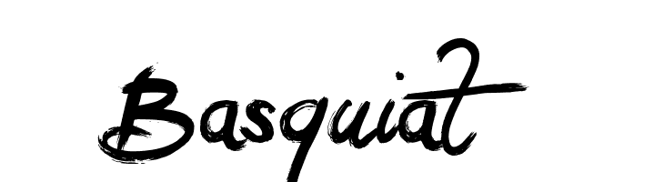 Basquiat  Скачать бесплатные шрифты