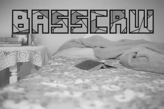 Basscrw Font examples