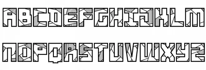 Basscrw Font LOWERCASE