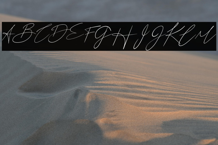 Basstian Italic Example 3