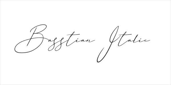Basstian Italic Logo