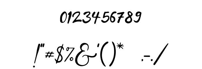 Basstian Font OTHER CHARS