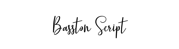 Basston Script  Fuentes Gratis Descargar