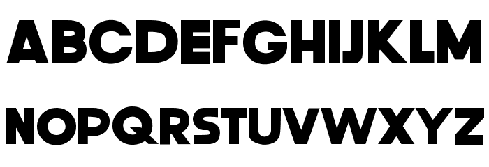 BastamanBold Font LOWERCASE