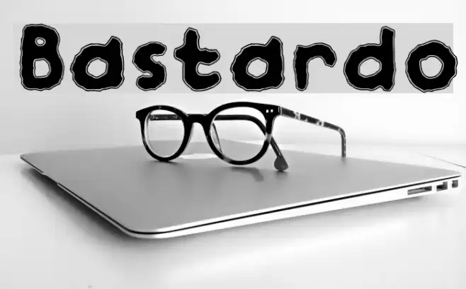 Bastardo Caratteri examples