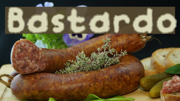 Bastardo Font examples