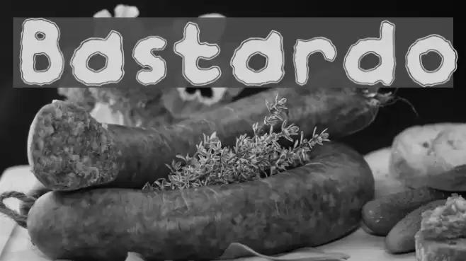 Bastardo Caratteri examples