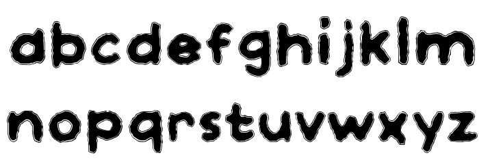Bastardo Font LOWERCASE