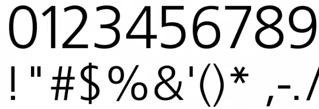 BastardusSans Font OTHER CHARS