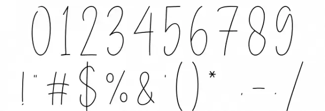 BasterMonky Font OTHER CHARS