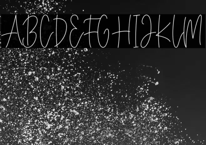 BasterMonky Font examples