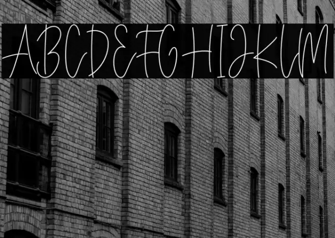 BasterMonky Font examples