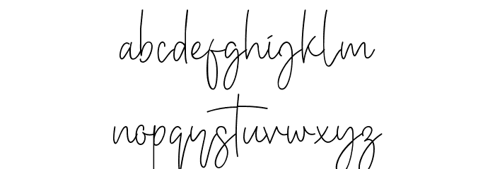 BasterMonky Font LOWERCASE