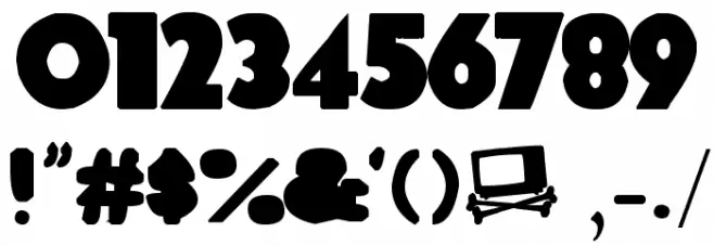 Basterds Font OTHER CHARS