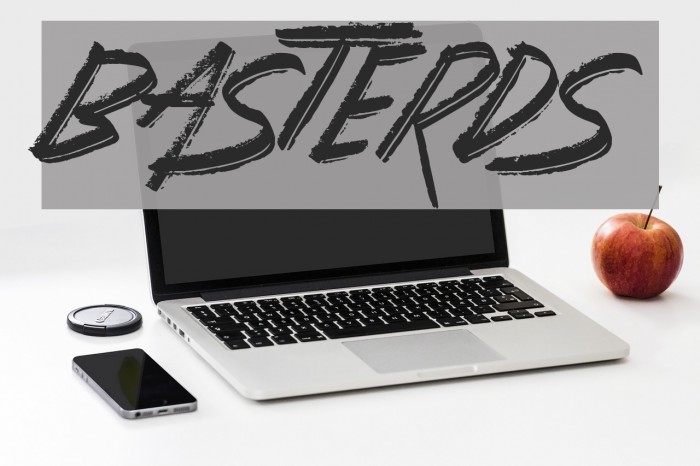 Basterds Font examples
