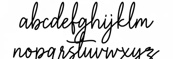 Bastery फ़ॉन्ट लोअरकेस