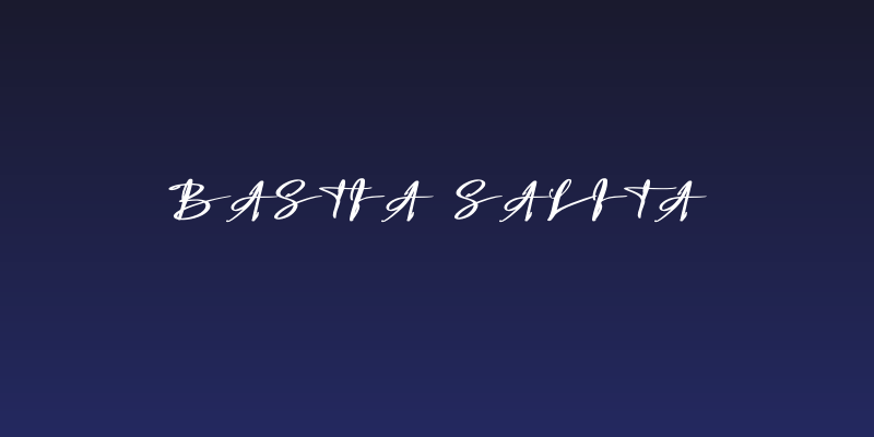 Bastia Salita Social Header
