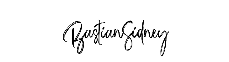 Bastian Sidney Schriftart